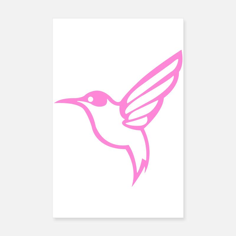 Colibri Oiseau Poster 20 x 30 cm