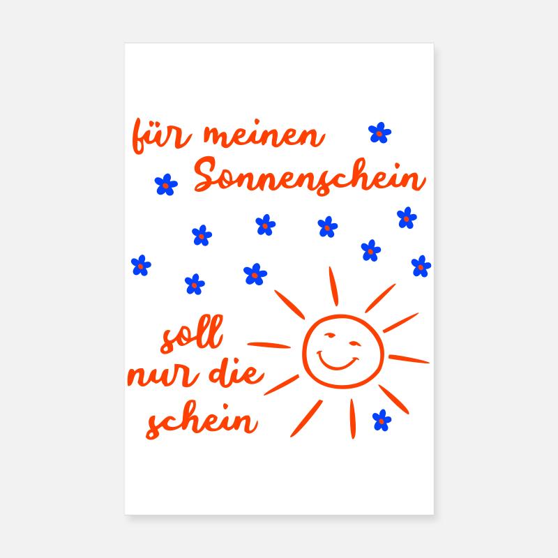 Sonnenschein  Poster 20x30 cm