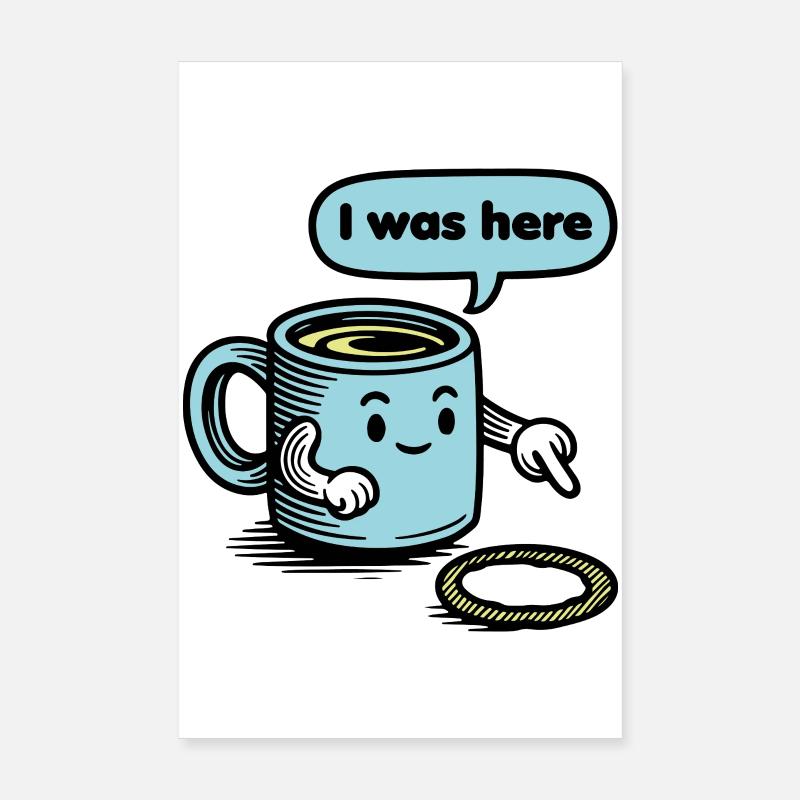 Diction de Lusitger Coffee Poster 20 x 30 cm