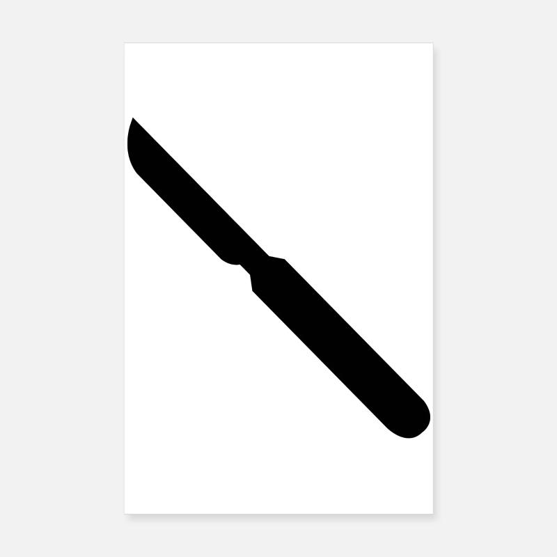 Skalpell Poster 20x30 cm
