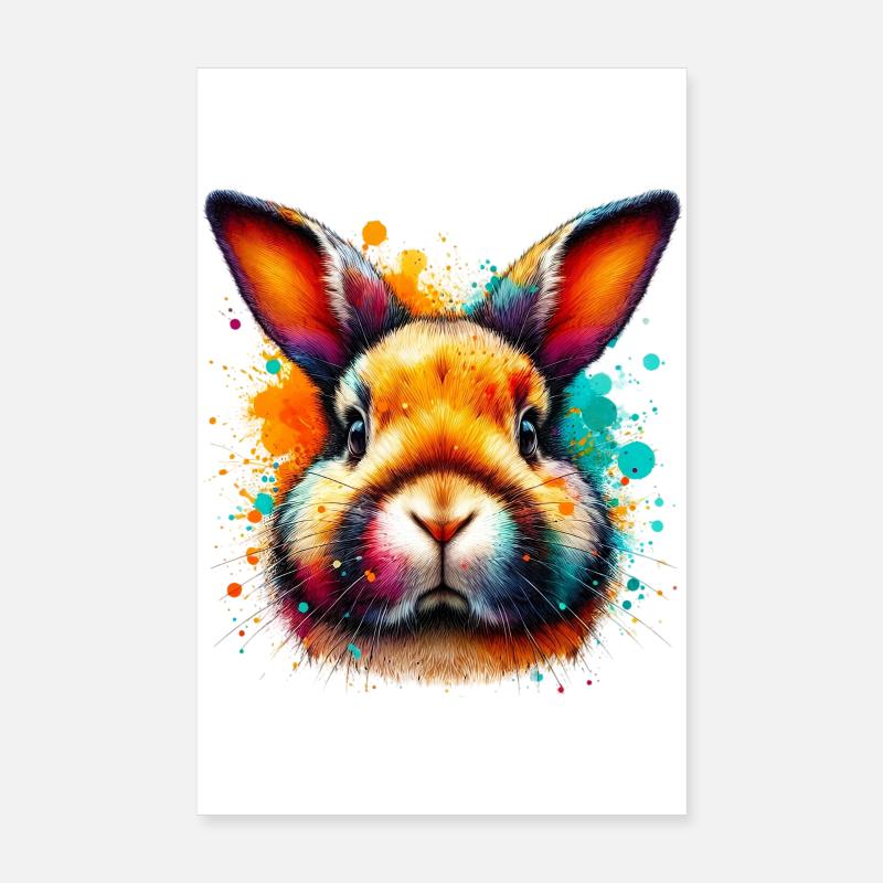 Lapin Poster 20 x 30 cm
