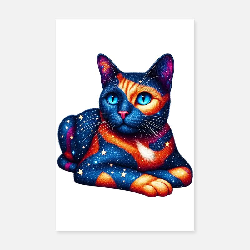 Katze Poster 20x30 cm