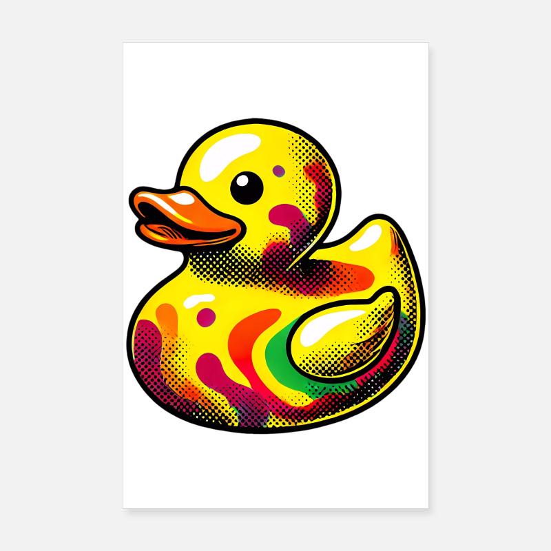 Duckling Duck Duck Duck Poster 8" x 12" (20x30 cm)