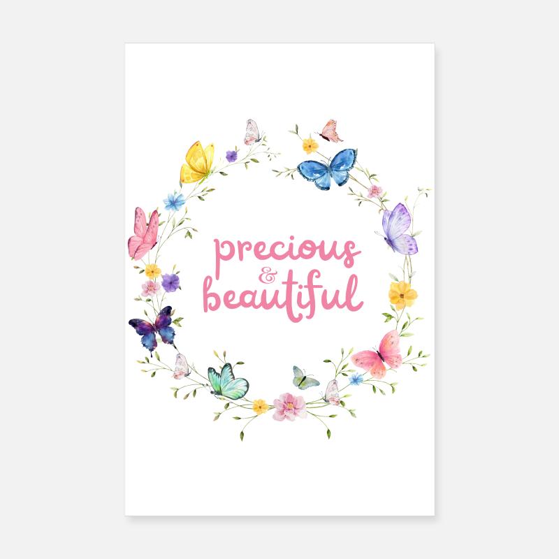 precious & beautiful Poster 20x30 cm