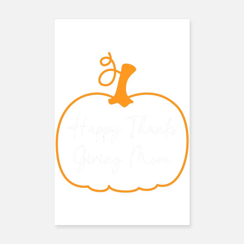 Thanksgiving Mama Mutter Oma Großmutter Poster 20x30 cm
