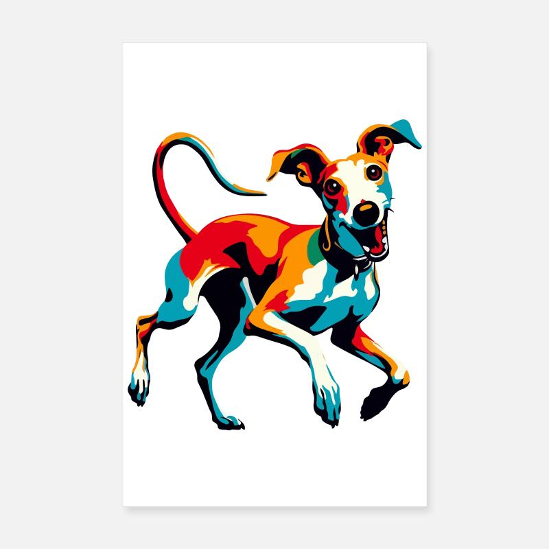 Galgo Insensé Nr6 Poster 20 x 30 cm