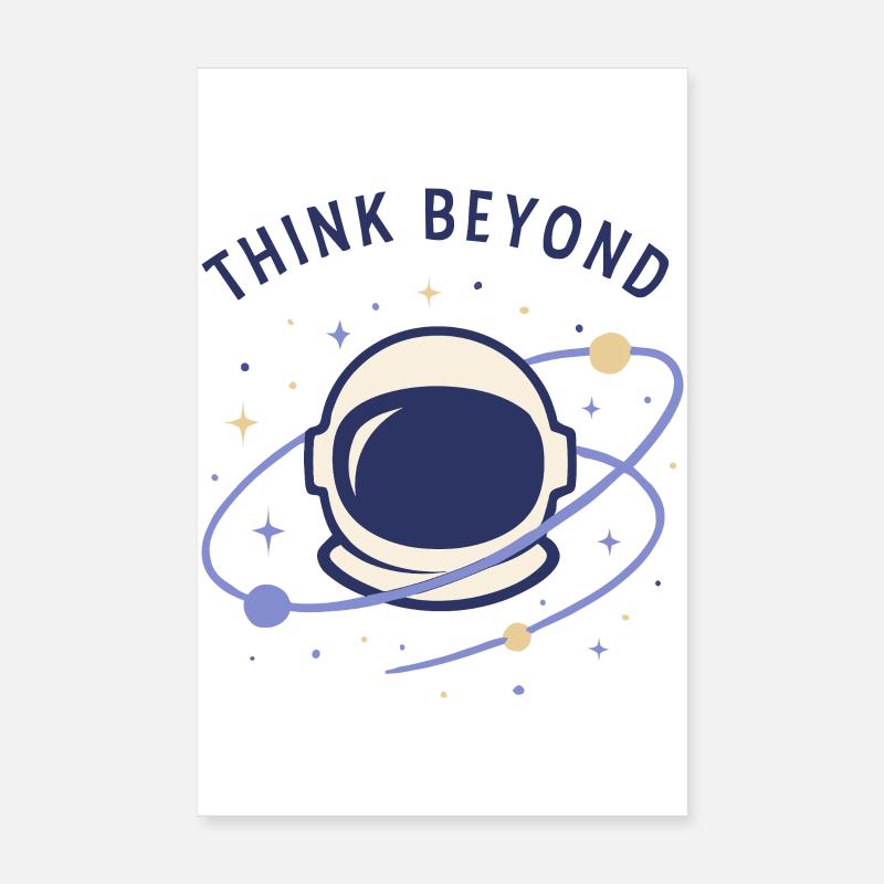 Denke Weiter Poster 20x30 cm