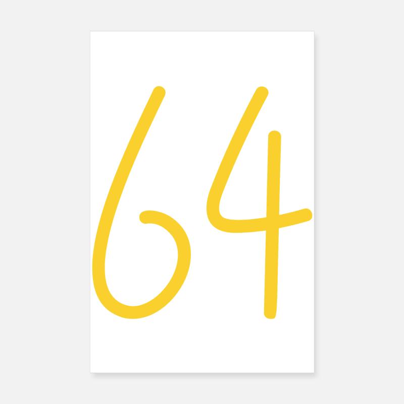 64 Poster 20 x 30 cm