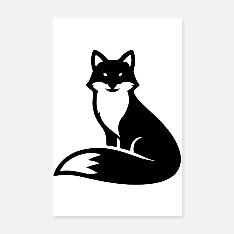 Fuchs Tier Poster 20x30 cm