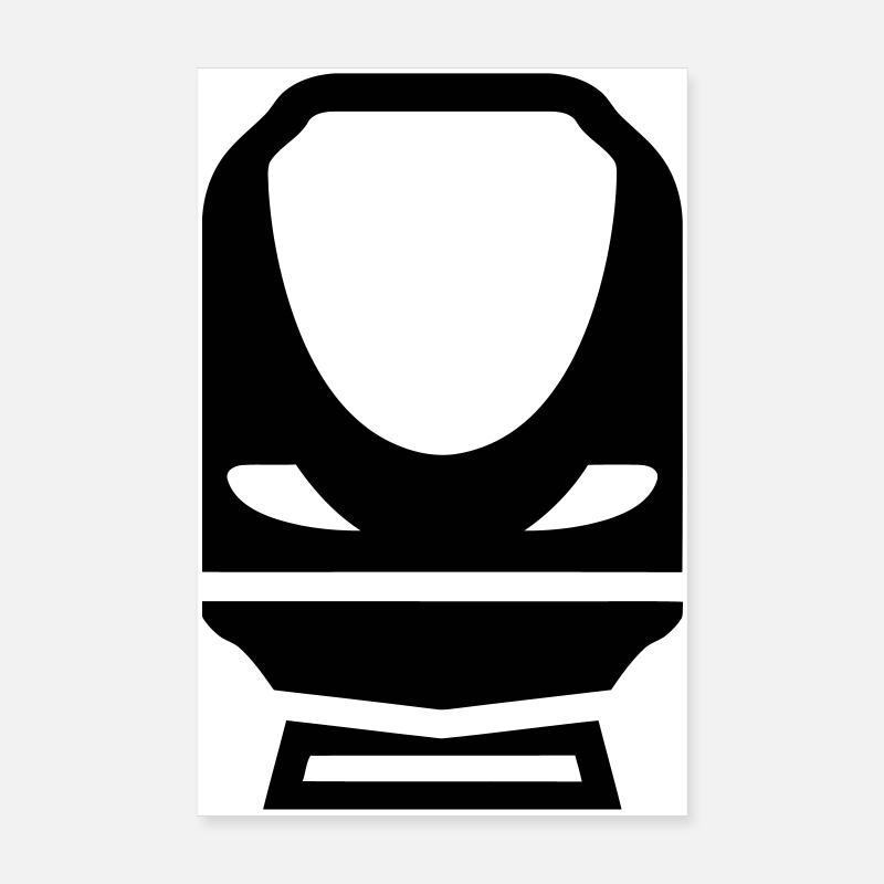 Cheminot / Chemin de fer / Train / Metro Poster 20 x 30 cm