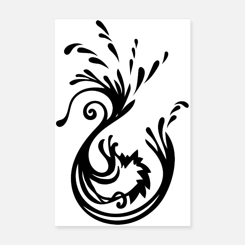 Cygne Poster 20 x 30 cm