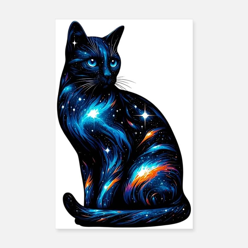 Chat Poster 20 x 30 cm