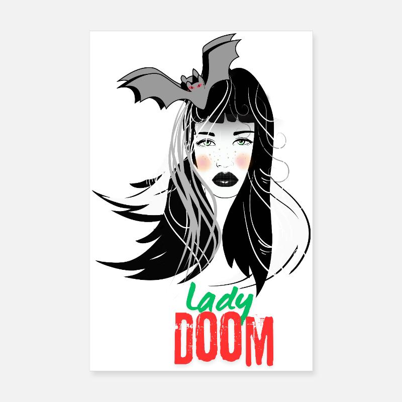 Dame Fatalis Poster 20 x 30 cm