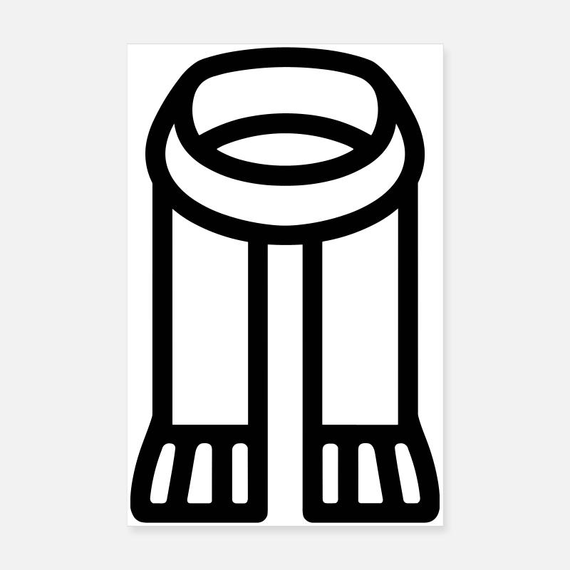 Schal Poster 20x30 cm