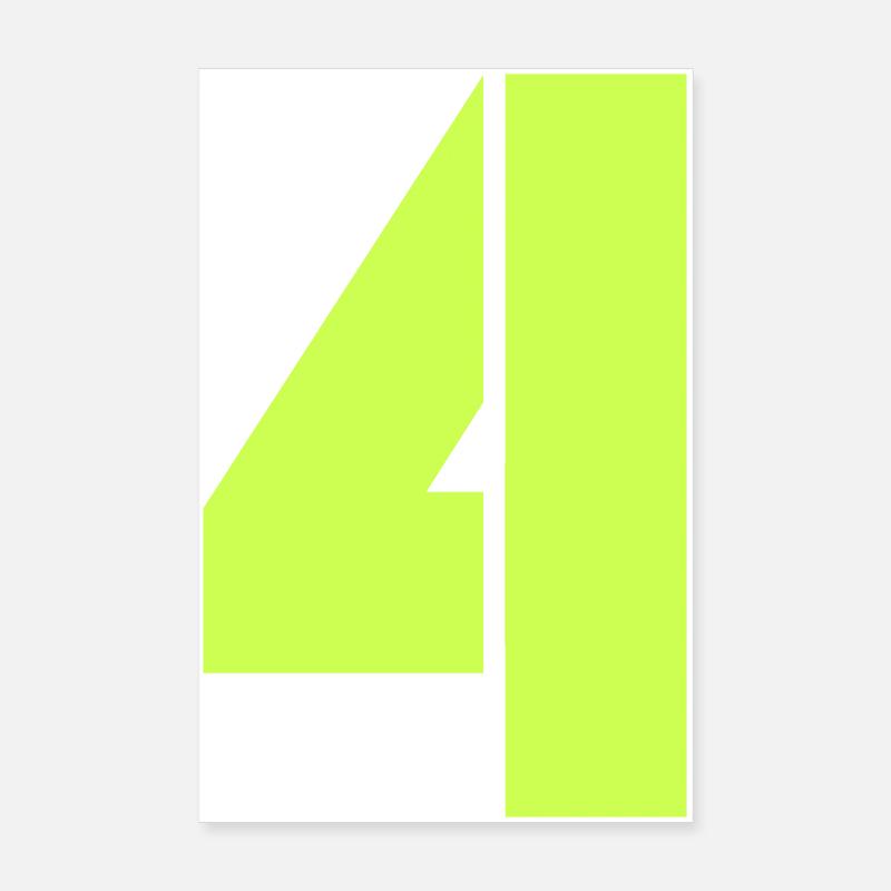 4 Poster 20 x 30 cm