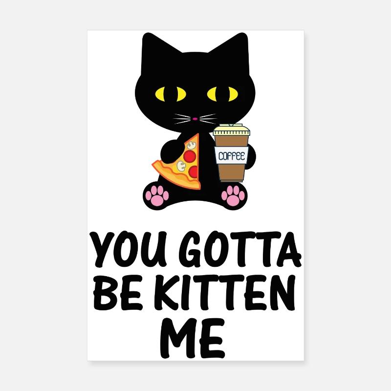 Katze Kitten Poster 20x30 cm