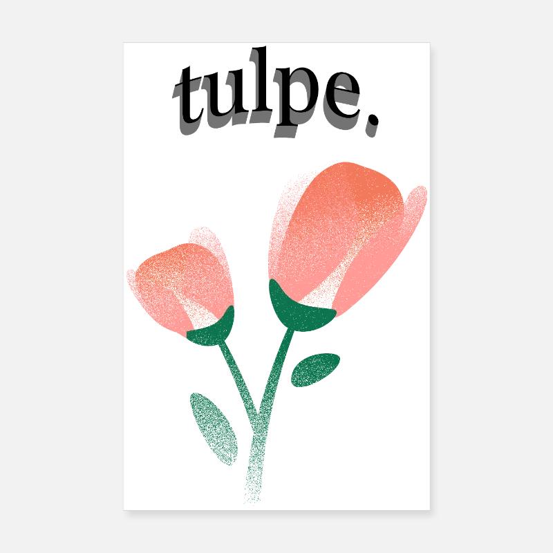 tulpe. Poster 20x30 cm