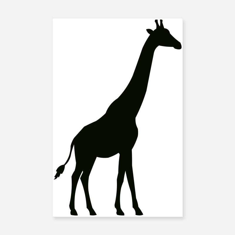 Girafe Poster 20 x 30 cm