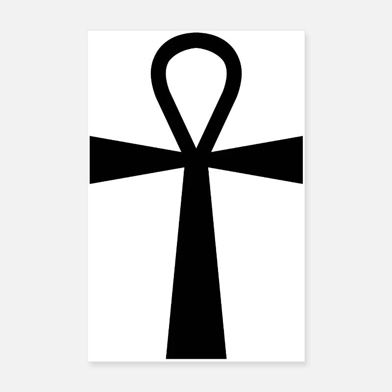 Croix d’Ankh égyptienne Poster 20 x 30 cm