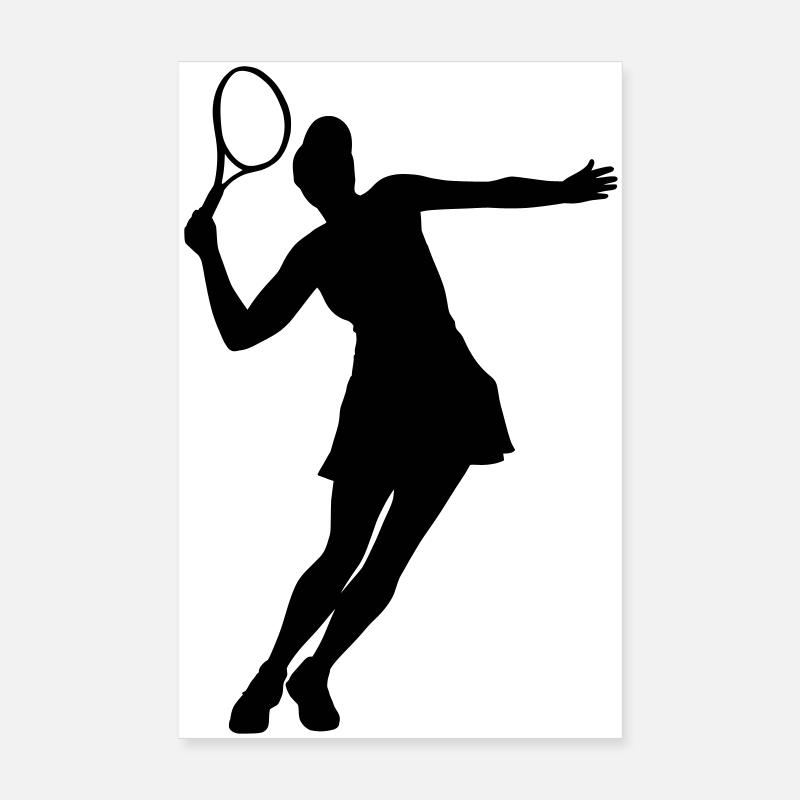 tennis Poster 20 x 30 cm