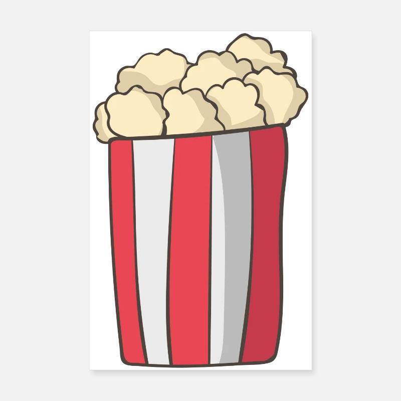 Popcorn Poster 8" x 12" (20x30 cm)
