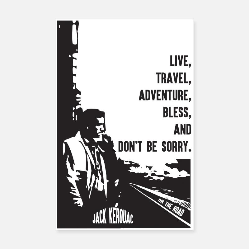 JACK KEROUAC Poster 20 x 30 cm