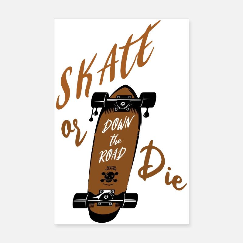 Skater Poster 8" x 12" (20x30 cm)