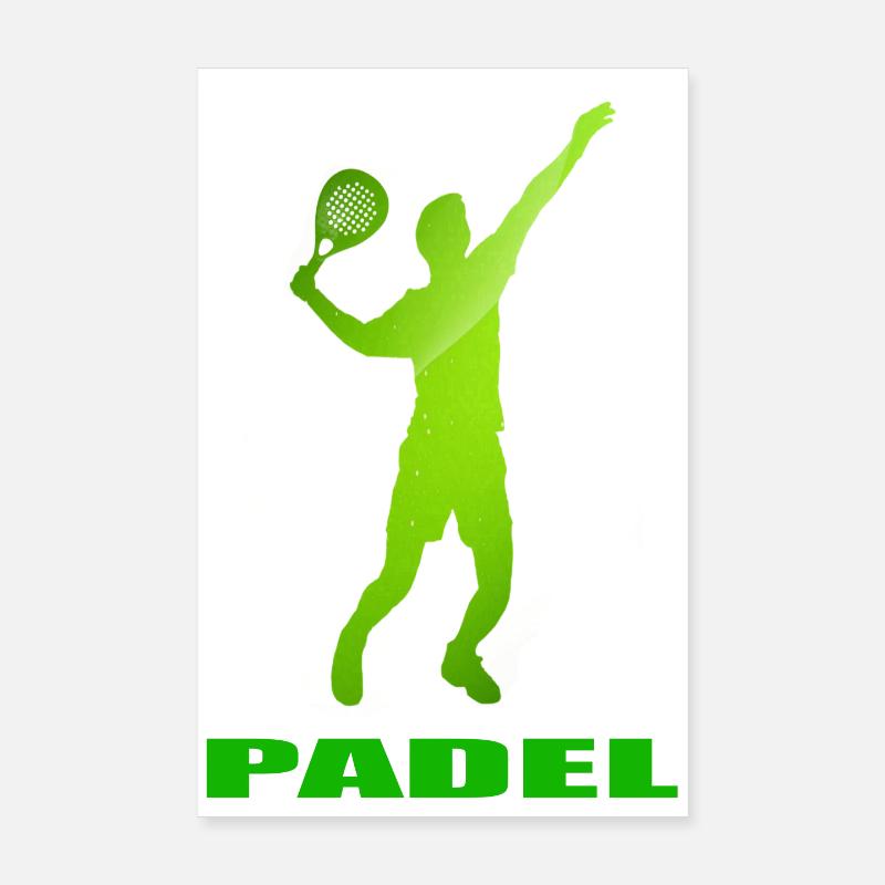 Padel Poster 20x30 cm