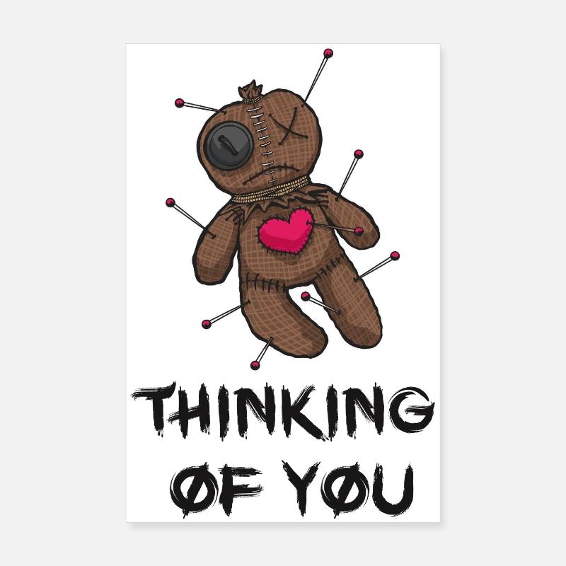 Je pense à toi Poster 20 x 30 cm