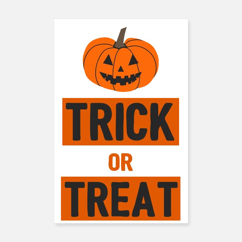 Des bonbons ou un sort - Halloween Poster 20 x 30 cm