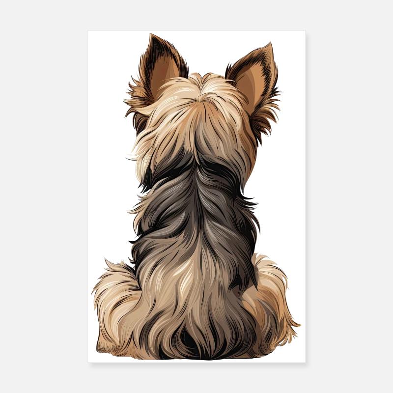 Yorkshire Terrier Poster 20 x 30 cm