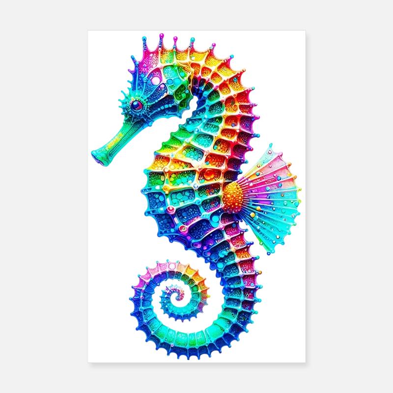 Hippocampe Poster 20 x 30 cm