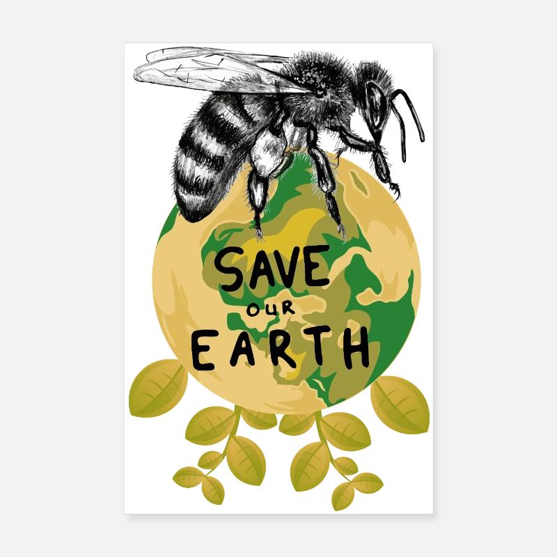 Das Brummen der Erde Poster 20x30 cm