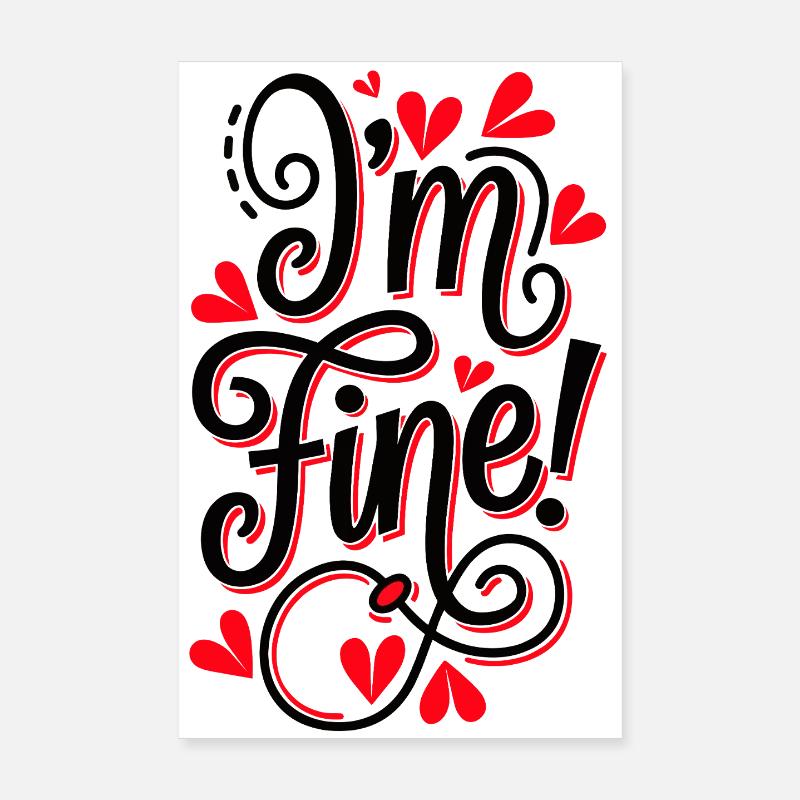 Im Fine Poster 20x30 cm
