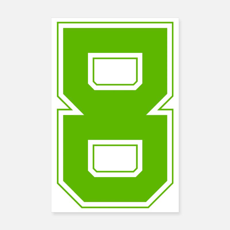 Z8 - Poster 20 x 30 cm - blanc