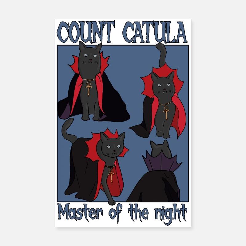 Comte Catula Maître de la Nuit Poster 20 x 30 cm