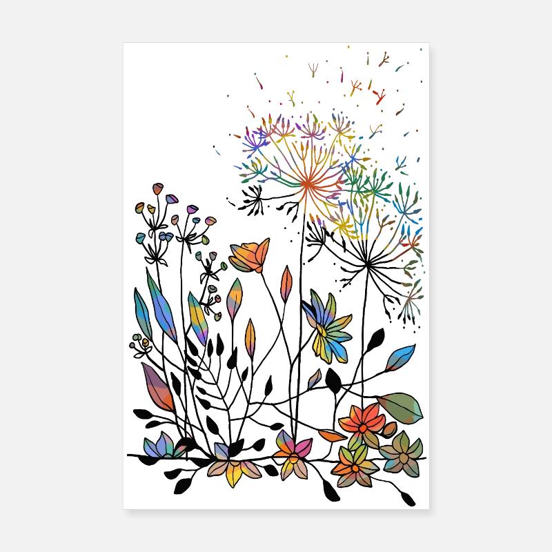 Fleur Poster 20 x 30 cm