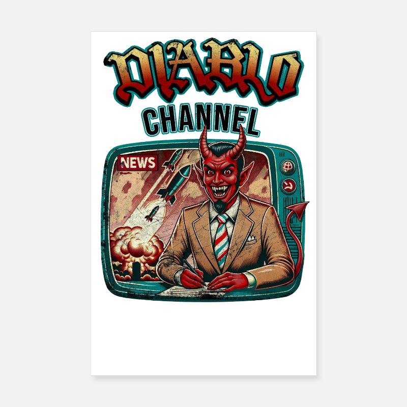 Diablo Channel Poster 20 x 30 cm