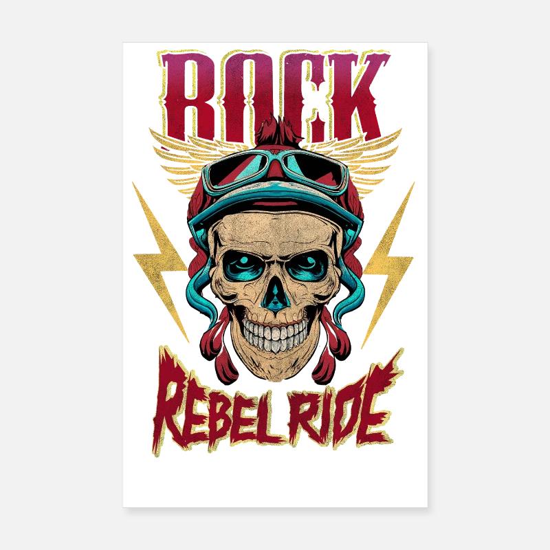 Ride Poster 8" x 12" (20x30 cm)