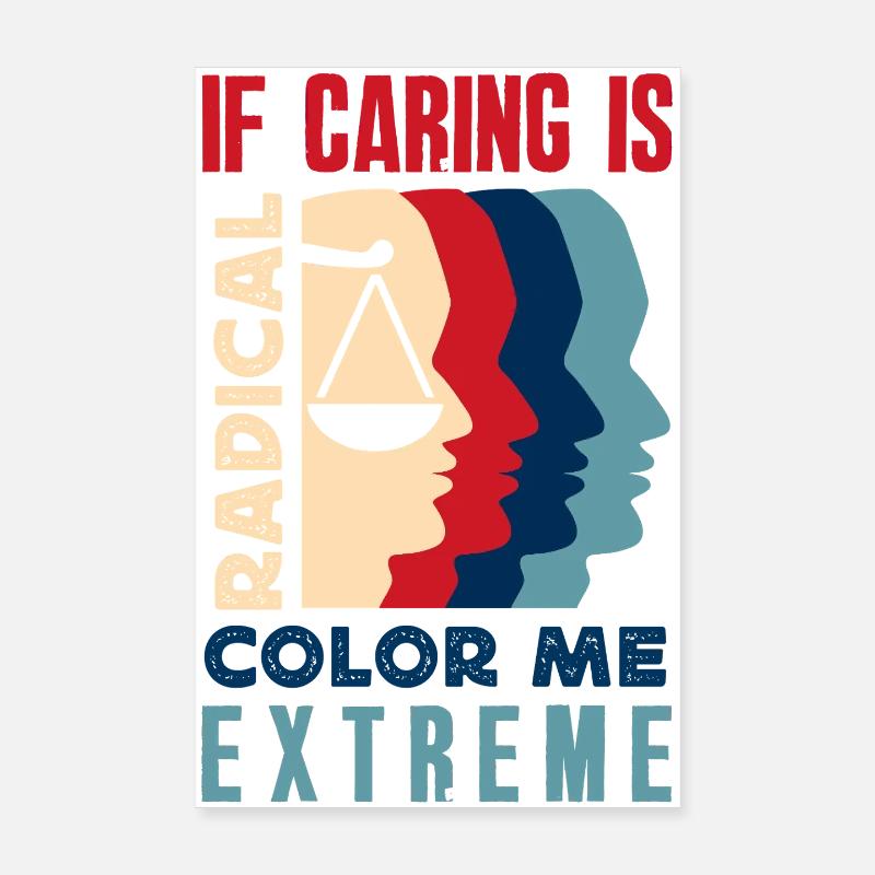 radicalized by fundamental Poster 8" x 12" (20x30 cm)