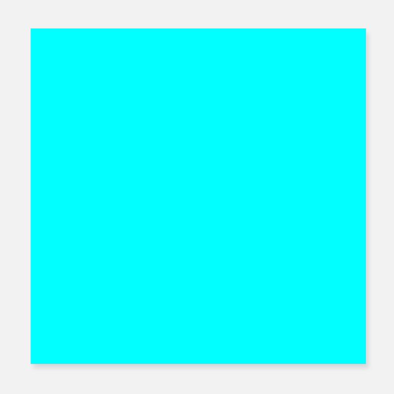 türkis Hintergrund Textur Vorlage personalisieren Poster 20x20 cm