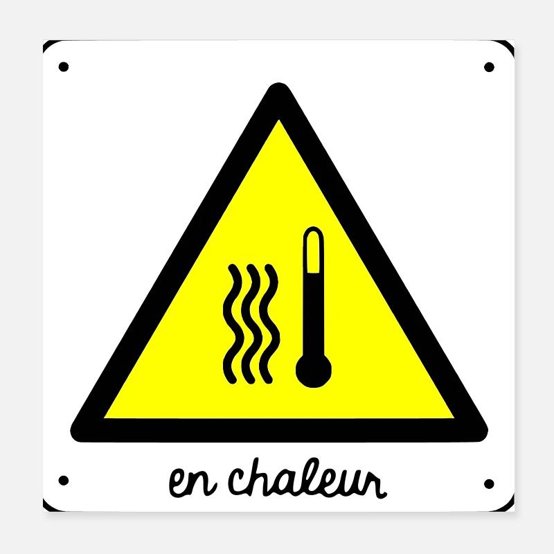 Heat Poster 8" x 8" (20x20 cm)