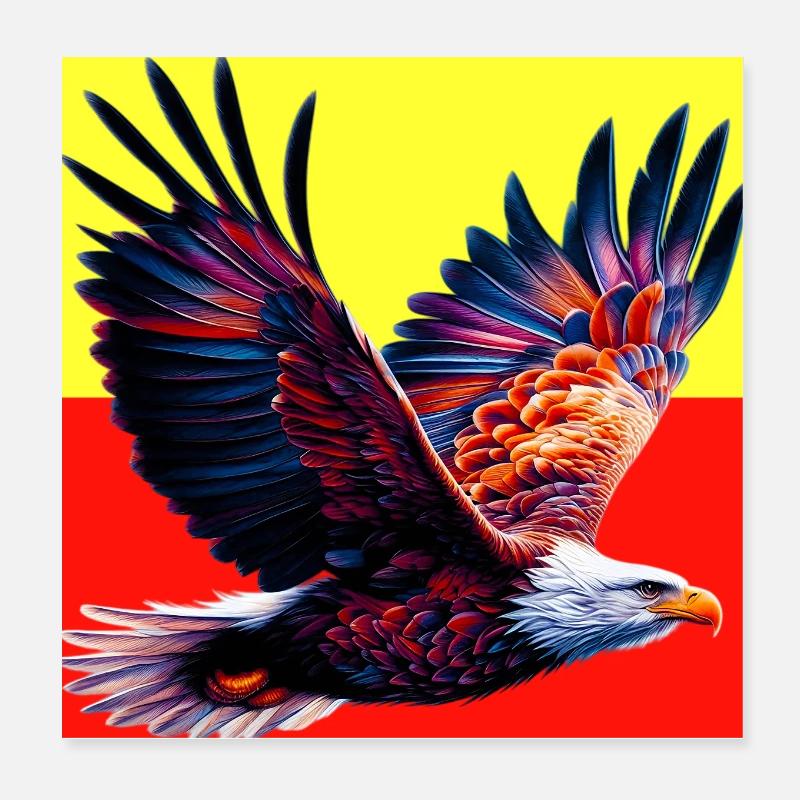 aigle Poster 20 x 20 cm