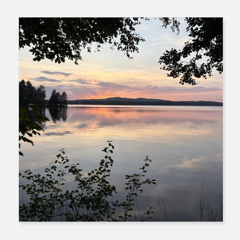 Summer Poster 20x20 cm