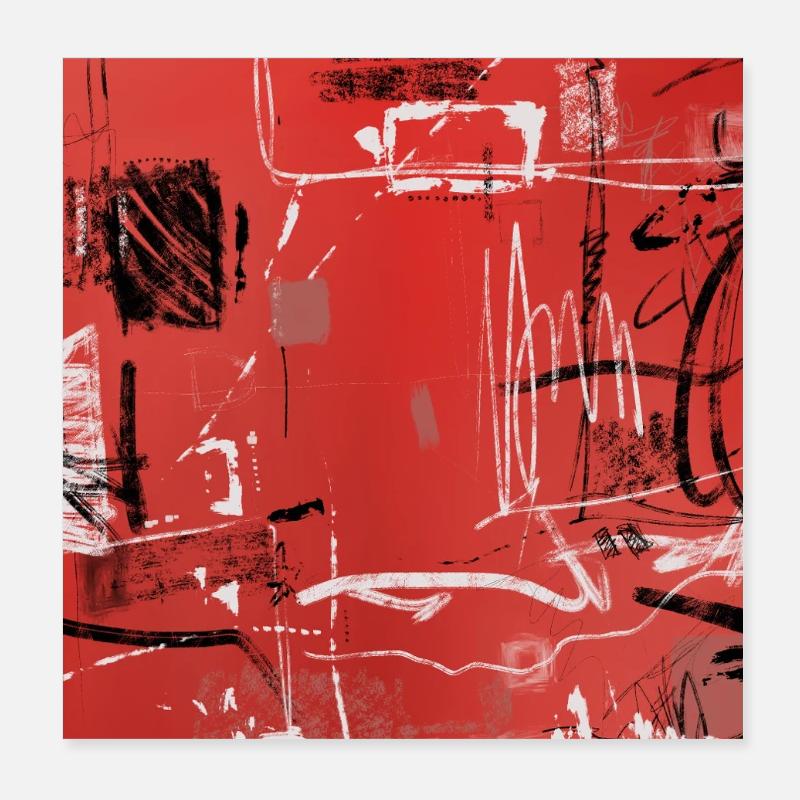 Urban Notation Poster 20 x 20 cm