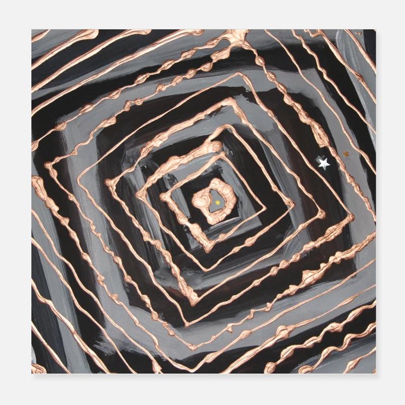 whirlpool Poster 8" x 8" (20x20 cm)