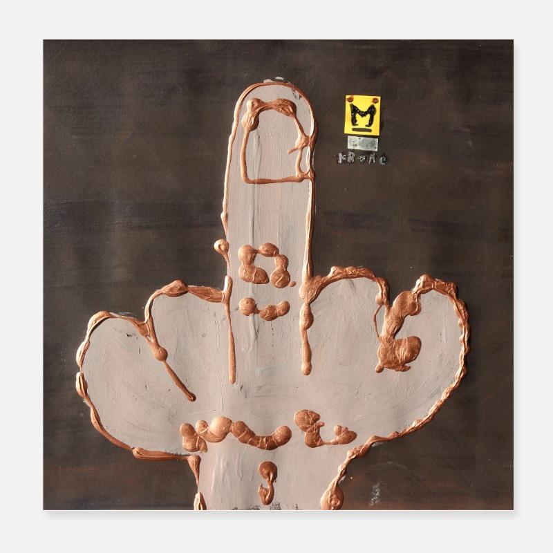 (my) crown Poster 8" x 8" (20x20 cm)