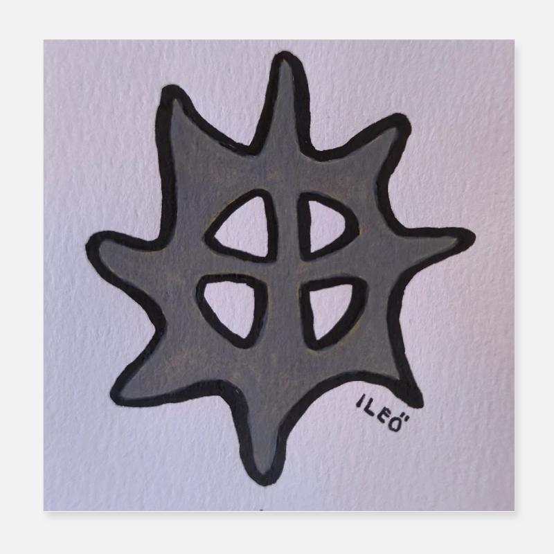 Biejvve Poster 20 x 20 cm