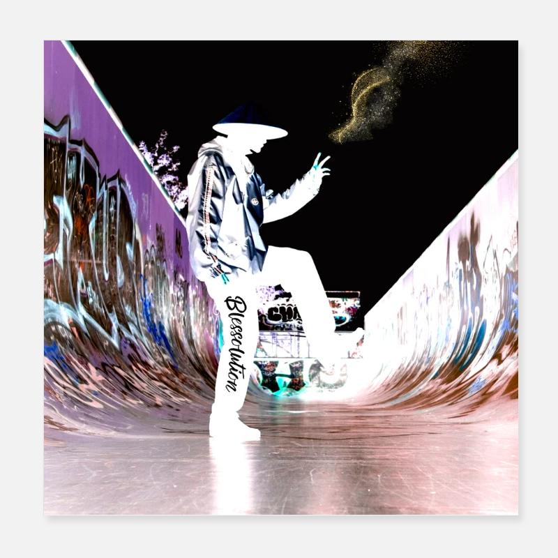 Blessolution "Balance" Poster 8" x 8" (20x20 cm)