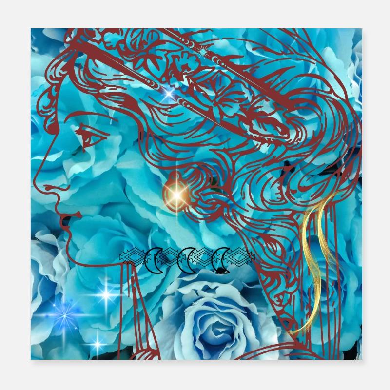 Tanit Poster 20 x 20 cm